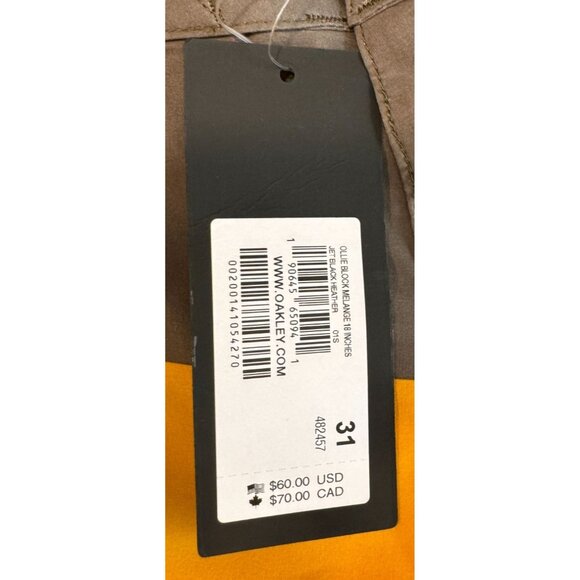 Oakley Performance Fit Ollie Block Board Shorts Swim Trunks Waist 31" - Picture 3 of 5